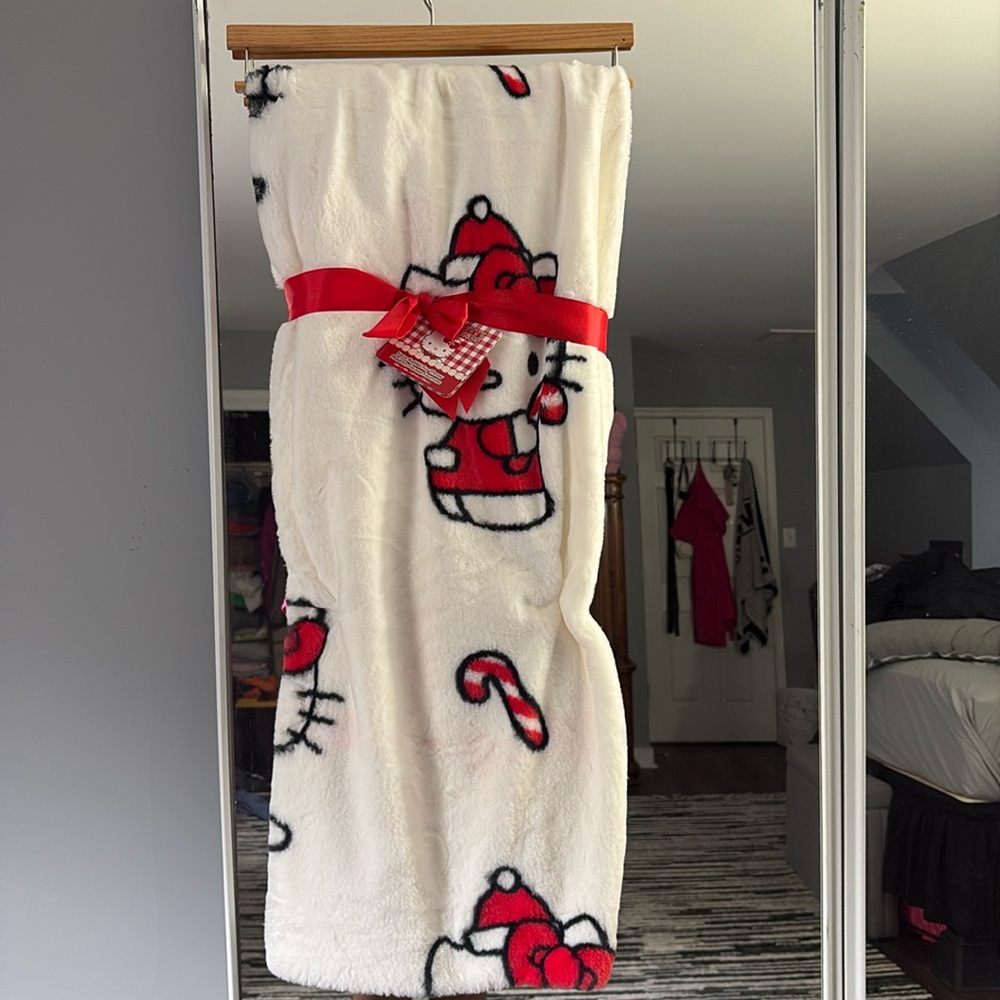 💕🎄Hello Kitty Christmas blanket 🎄💕